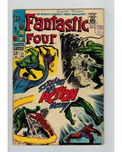 Fantastic Four (1961) #  71 (4.0-VG) (2231284) Lower staple centerfold detached