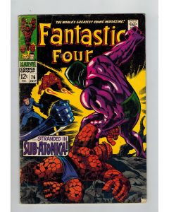 Fantastic Four (1961) #  76 (4.0-VG) (285937) Silver Surfer, Galactus, Crystal