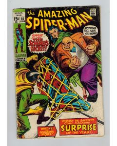 Amazing Spider-Man (1963) #  85 (3.5-VG-) (468657) Kingpin, The Schemer