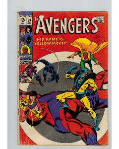 Avengers (1963) #  59 (3.0-GVG) (284794) 1st Yellowjacket