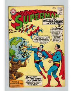 Superman (1939) # 169 (4.5-VG+) (2236425) Bizarro, top staple detached