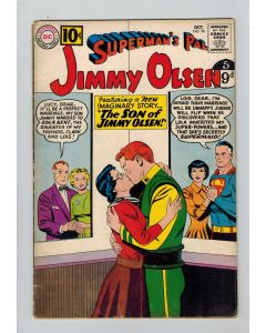 Superman's Pal Jimmy Olsen (1954) #  56 (3.0-GVG) (1792403) 5" spine split