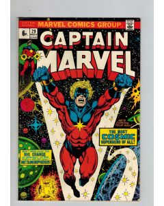 Captain Marvel (1968) #  29 UK Price (6.0-FN) (2237477) 1st Eon