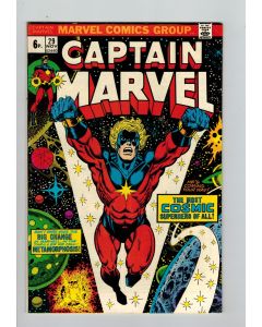 Captain Marvel (1968) #  29 UK Price (7.0-FVF) (2237484) 1st Eon