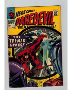 Daredevil (1964) #  22 (5.0-VGF) (2237668) 1st Tri-Man