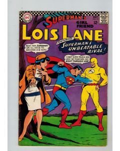 Superman's Girl Friend Lois Lane (1958) #  74 (5.5-FN-) (2420909) 1st Bizarro Flash, JLA cameo