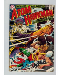 Atom (1962) #  42 (7.0-FVF) (2210197) Hawkman