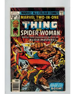 Marvel Two-In-One (1974) #  30 UK Price (8.0-VF) (1619137) 2nd app. Spider-Woman