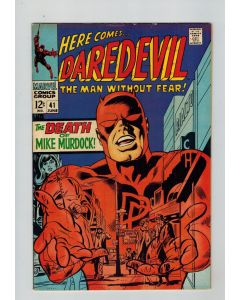 Daredevil (1964) #  41 (6.0-FN) (2237811) Death of Mike Murdock