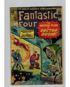 Fantastic Four (1961) #  23 UK Price (1.8-GD-) (2344281) Doctor Doom
