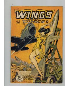 Wings Comics (1940) # 91 (3.0-GVG) (2423337) Bondage cover
