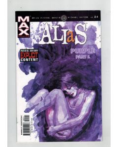 Alias (2001) #  24 (9.0-VFNM) (2308160) 1st (Modern) Purple Man
