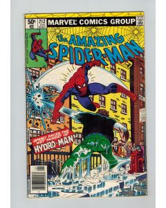 Amazing Spider-Man (1963) # 212 Newsstand (6.0-FN) (524975) 1st App. Hydro-Man