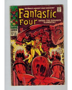 Fantastic Four (1961) #  81 (4.0-VG) (2391513) Crystal joins the Fantastic Four