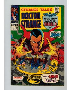 Strange Tales (1951) # 156 UK Price (5.0-VGF) (1889509) Nick Fury