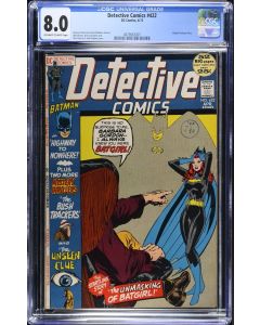 Detective Comics (1937) #  422 CGC 8.0 (2400529) Classic Neal Adams Batgirl cover