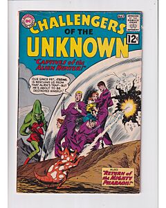 Challengers of the Unknown (1958) #  25 (3.0-GVG) (789572) Spine split, Cover tear
