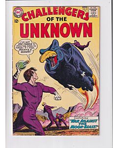 Challengers of the Unknown (1958) #  35 (3.5-VG-) (789596) Lower staple detached