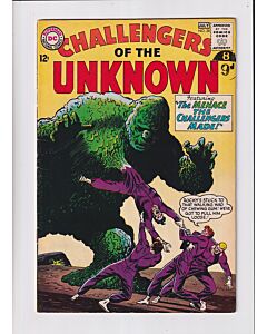 Challengers of the Unknown (1958) #  38 (5.0-VGF) (1944925) Staple detached from centerfold