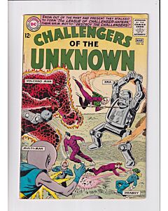 Challengers of the Unknown (1958) #  42 (5.0-VGF) (1944963) Staple rust
