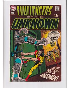Challengers of the Unknown (1958) #  68 (6.0-FN) (1945045) Neal Adams cover