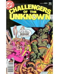 Challengers of the Unknown (1958) #  83 (7.0-FVF) Swamp Thing