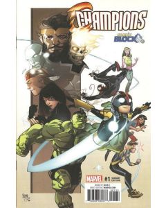 Champions (2016) #   1 Comic Blocks Variant (7.0-FVF)