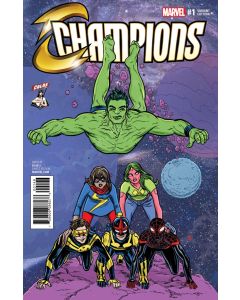 Champions (2016) #   1 CBLDF Variant Polybagged (9.0-VFNM)