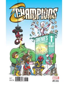 Champions (2016) #   1 Party Variant (9.0-VFNM)
