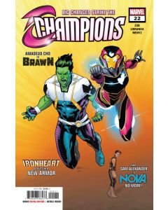 Champions (2016) #  22 (7.0-FVF) 1st Ironheart 3.0 Armor