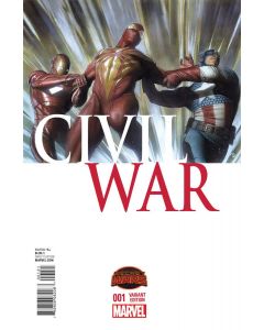 Civil War (2015) #   1 Cover B 1:20 Adi Granov (9.0-VFNM) Secret Wars