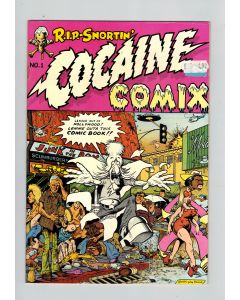 Cocaine Comix (1975) #   1 Later Print (6.0-FN) (68521) 2 tags on cover