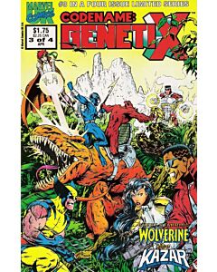 Codename Genetix (1993) #   3 (7.0-FVF) Wolverine, Ka-Zar