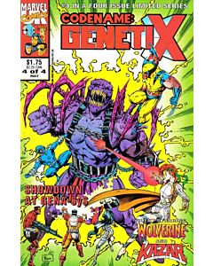Codename Genetix (1993) #   4 (6.0-FN) Wolverine