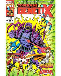 Codename Genetix (1993) #   4 (7.0-FVF) Wolverine, Ka-Zar, FINAL ISSUE