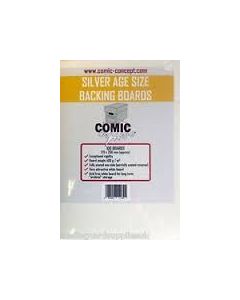 Silver Size Comic Boards Comic Concept 266 x 178mm Pack 100