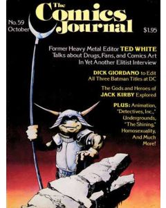 Comics Journal (1977) #  59 (5.0-VGF) Magazine