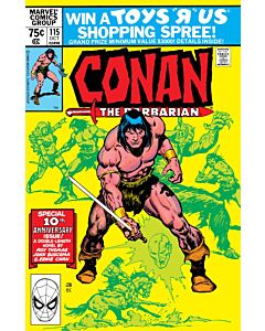Conan the Barbarian (1970) # 115 (5.0-VGF) Red Sonja