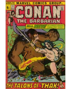 Conan the Barbarian (1970) #  11 UK Price (3.0-GVG)