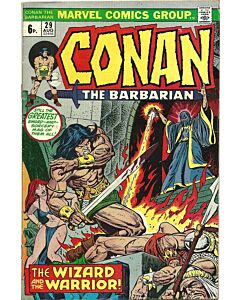 Conan the Barbarian (1970) #  29 UK Price (5.0-VGF) Joins the Turanian Army
