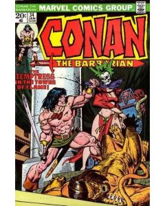 Conan the Barbarian (1970) #  34 (5.0-VGF)