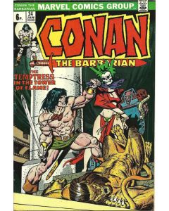 Conan the Barbarian (1970) #  34 UK Price (5.0-VGF)