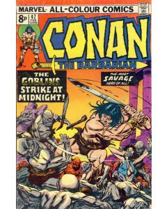 Conan the Barbarian (1970) #  47 UK Price (7.5-VF-)