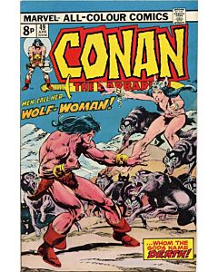 Conan the Barbarian (1970) #  49 UK Price (6.0-FN) Wolf-Woman