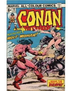 Conan the Barbarian (1970) #  49 UK Price (6.0-FN) Wolf-Woman