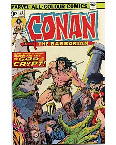 Conan the Barbarian (1970) #  52 UK Price (5.0-VGF) Staple Rust