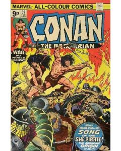 Conan the Barbarian (1970) #  59 UK Price (7.0-FVF)
