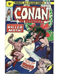 Conan the Barbarian (1970) #  61 UK Price (4.0-VG) Killer Moth