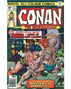 Conan the Barbarian (1970) #  63 UK Price (5.0-VGF)