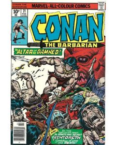Conan the Barbarian (1970) #  71 UK Price (7.0-FVF)